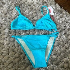 Solid & Striped Blue Bikini